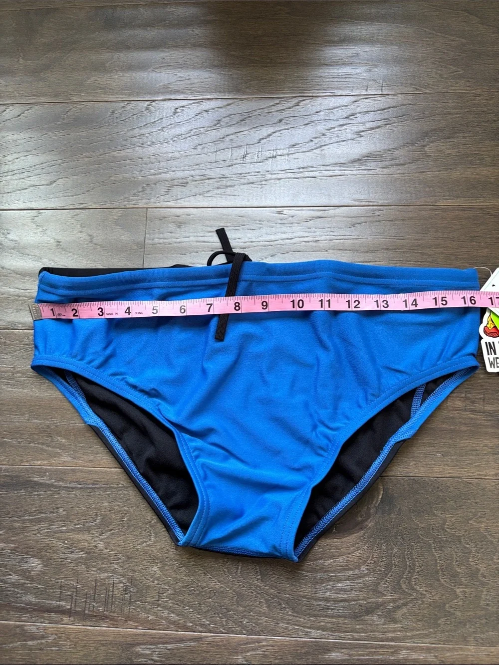 Speedo Eco Endurance Turkish Sea swim briefs,elastic drawcord waist